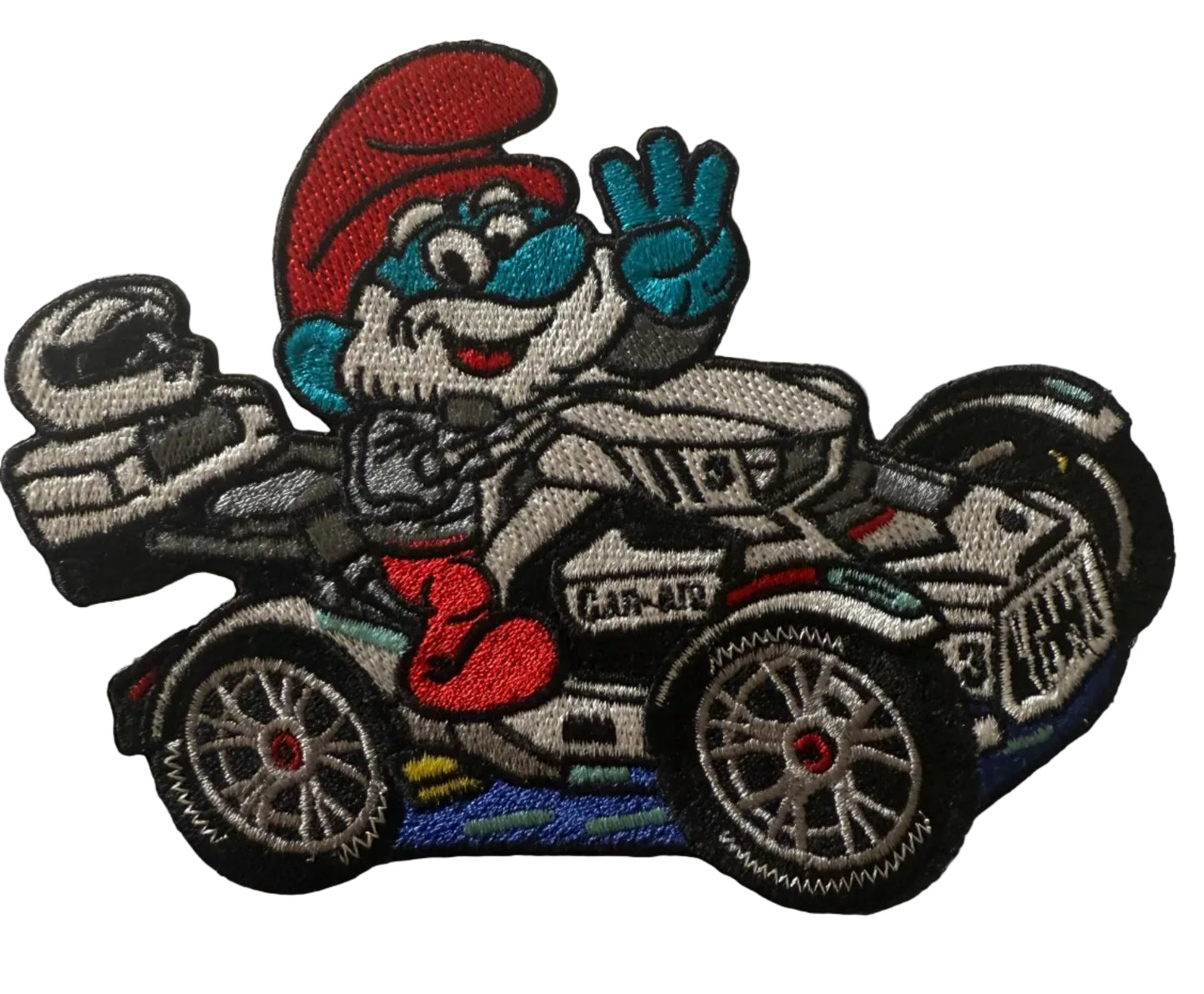 Ryker custom Smurf Patch
