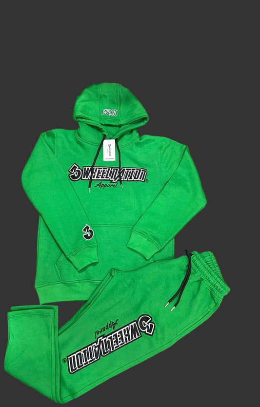GREEN JUMPSUIT