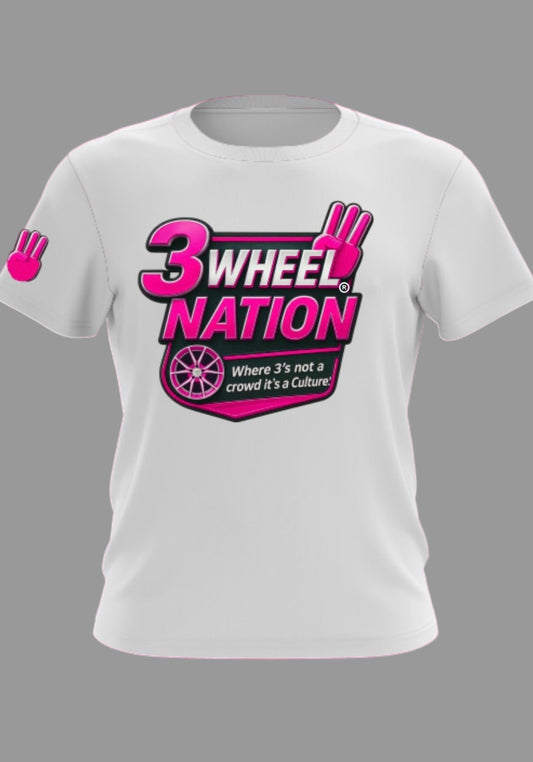 Custom Unity Tee Shirts (White & Pink)