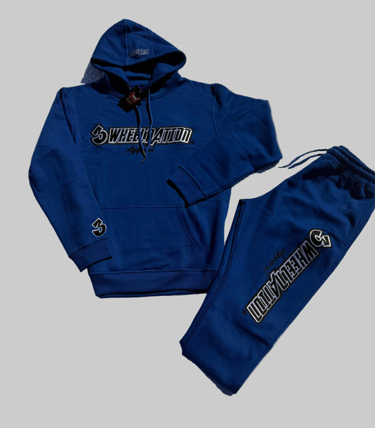 ROYAL BLUE JUMPSUIT