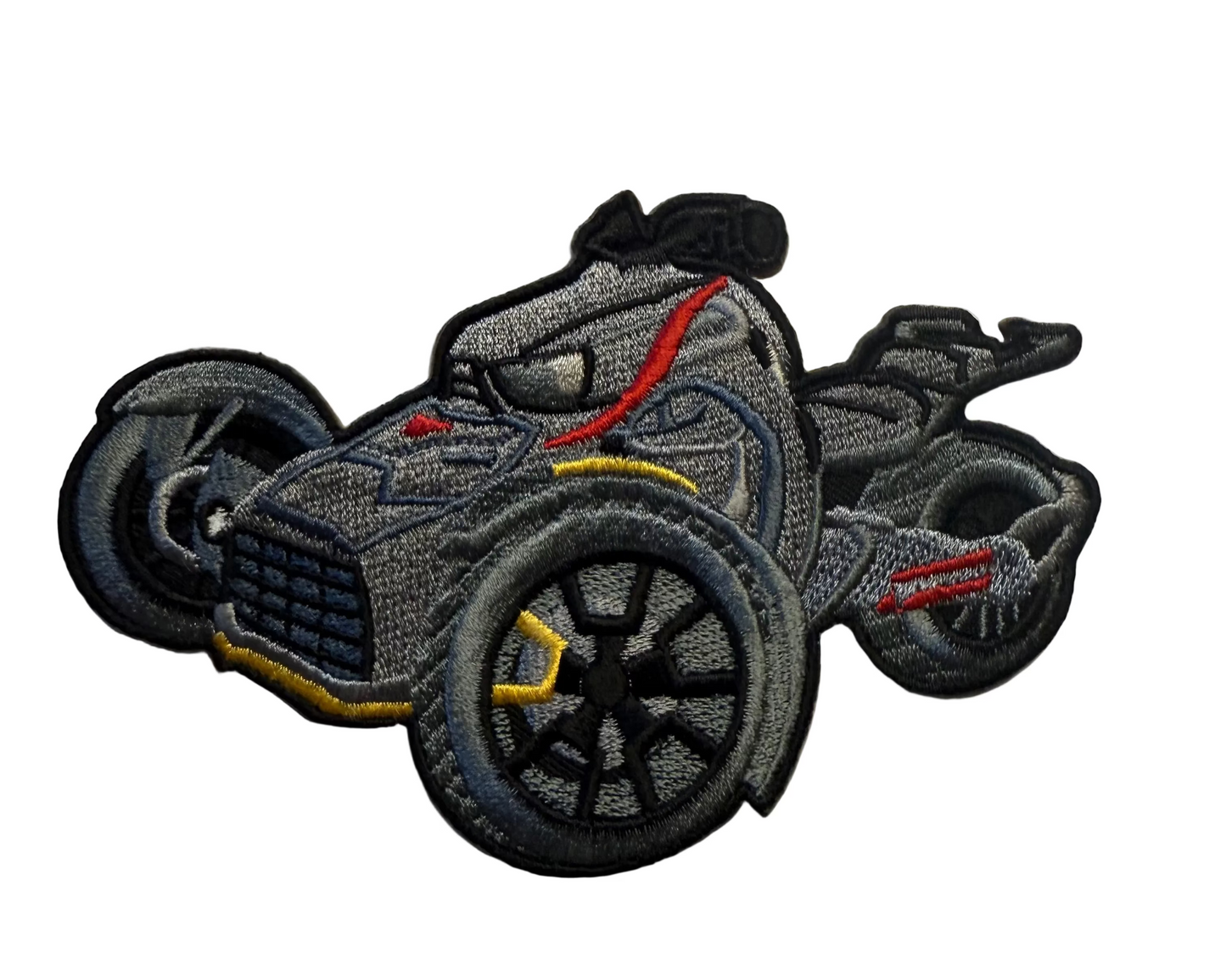 Ryker patch (Grey/Red)