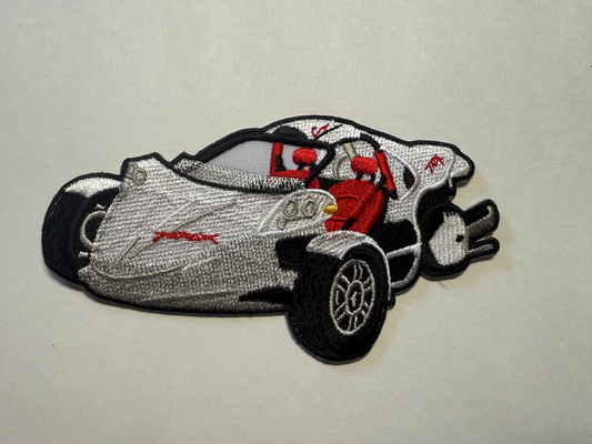 T-Rex Patch (White)