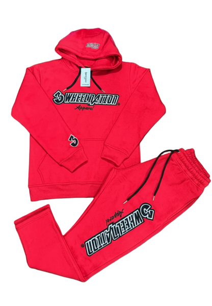 RED SWEATSUIT
