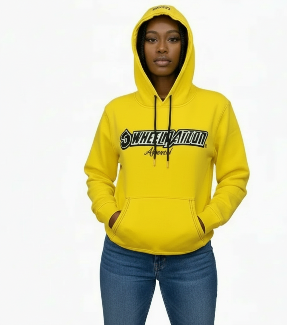 3 Wheel Nation hoodie (Yellow)