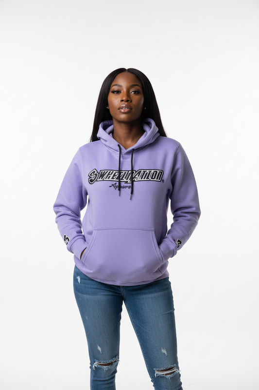 3 Wheel Nation hoodie (Lilac)