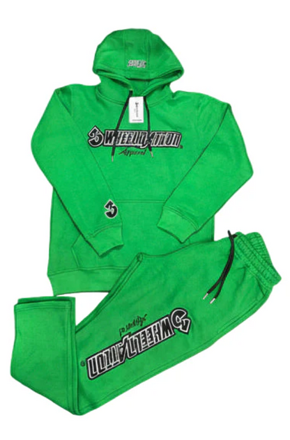 GREEN SWEATSUIT