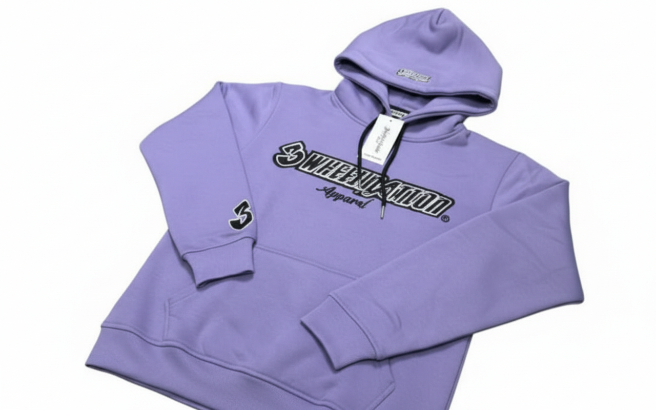 3 Wheel Nation hoodie (Lilac)