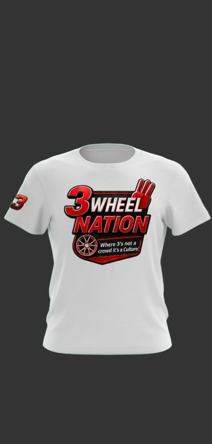 Custom Unity Tee Shirts (White & Red)