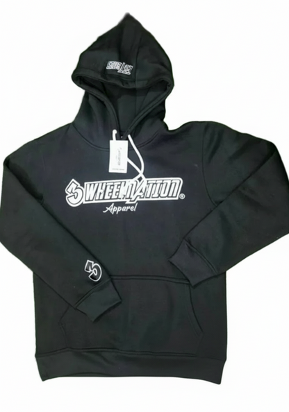 3 Wheel Nation hoodie (Black)