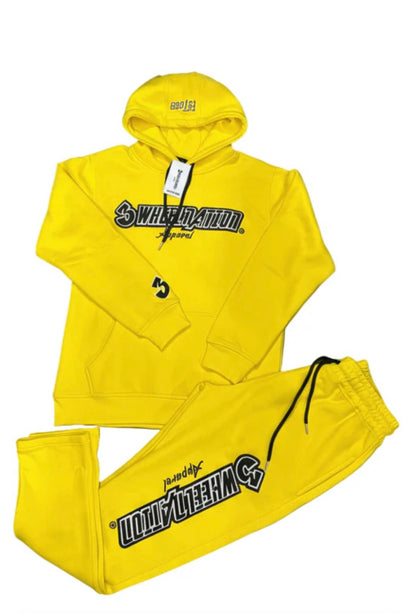 YELLOW SWEATSUIT