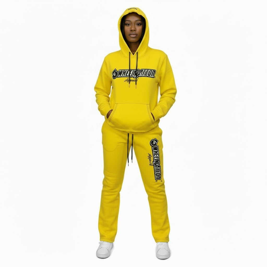 Yellow 3 Wheel Nation Sweatsuit